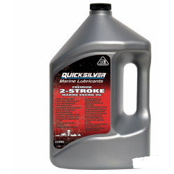 Aceite para motores fueraborda de 2 tiempos Mercury/Quicksilver Premium TC-W3 4L (92-8M0205371)