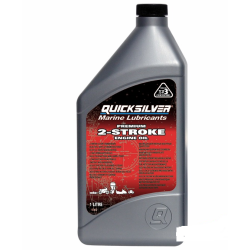 Aceite para motores fueraborda de 2 tiempos Mercury/Quicksilver Premium TC-W3 1L (92-858021QB1)