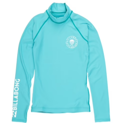 Logo Billabong en LS Mujer Rashguard