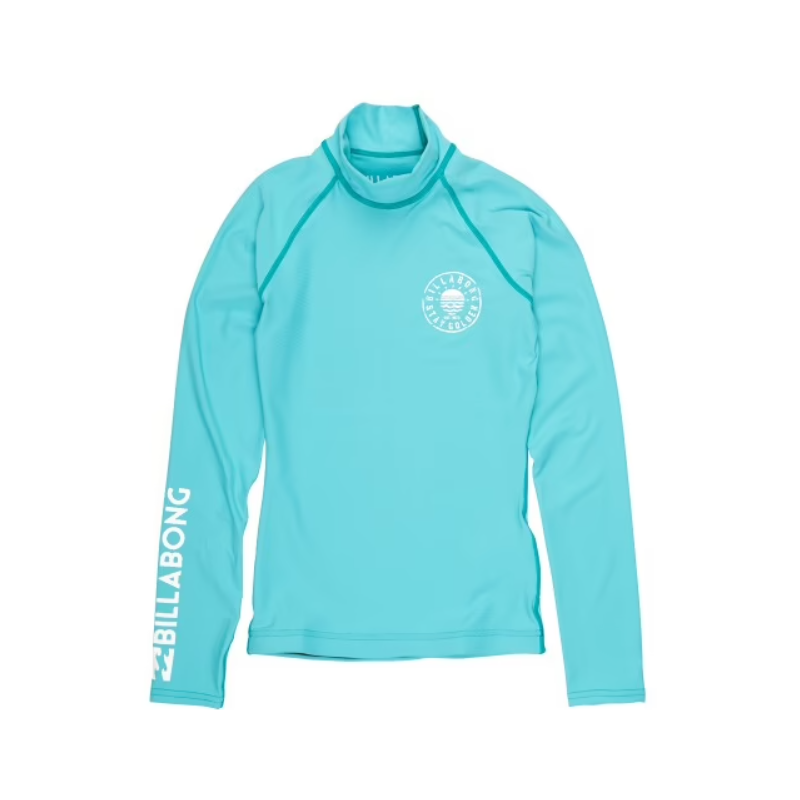 Logo Billabong en LS Mujer Rashguard