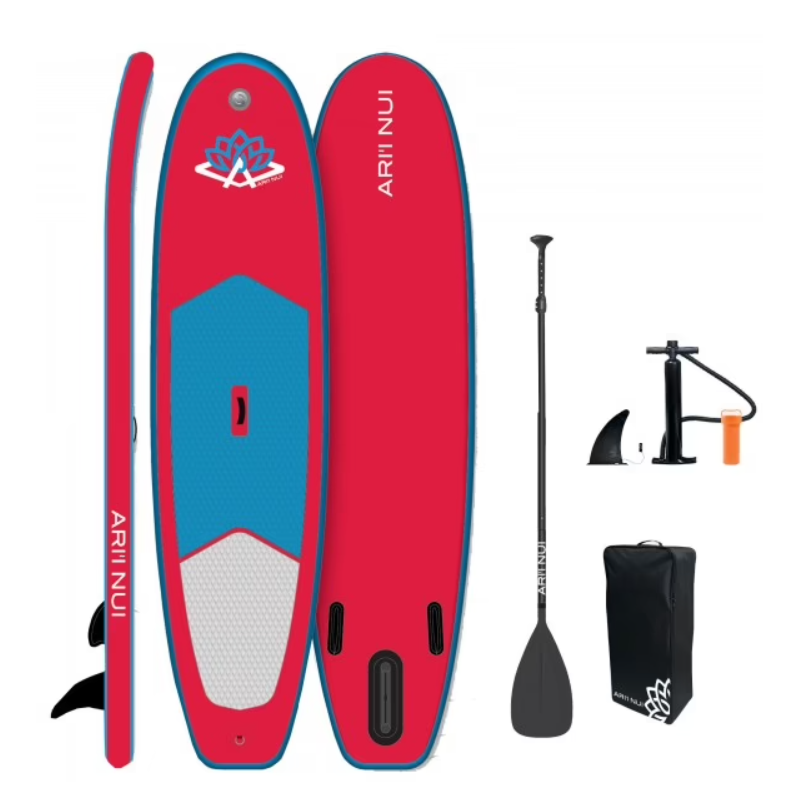 ARIINUI MAHANA Rojo 10'0" + Set Paddle SUP