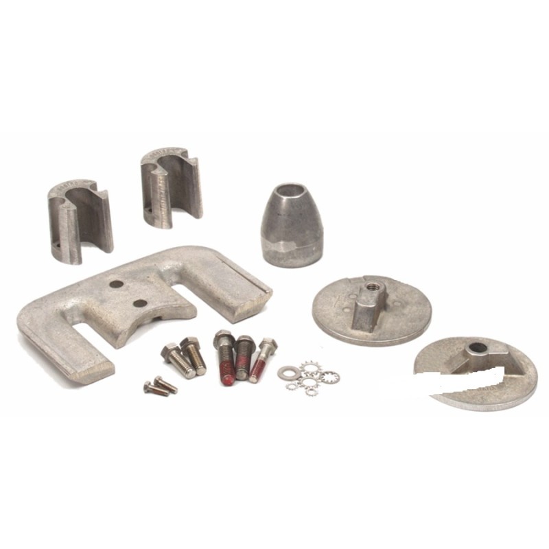 Juego de ánodos Mercury/Quicksilver de aluminio para caja de cambios Bravo 3 (97-888761Q04)