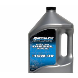 Aceite de motor Mercury/Quicksilver 15W-40 para motores diesel intraborda 4L (92-8M0096794)