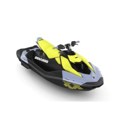 SeaDoo Spark Trixx 3UP 90 iBR Jetski Modell 2024 - VaporBlau / Neongelb