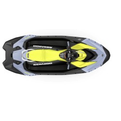 SeaDoo Spark Trixx 3UP 90 iBR Jetski Modell 2024 - VaporBlau / Neongelb