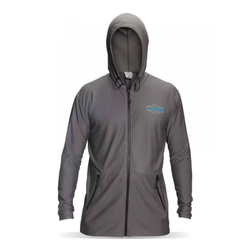 Dakine H2O-MAN L/S Sudadera con capucha y cremallera frontal bronce