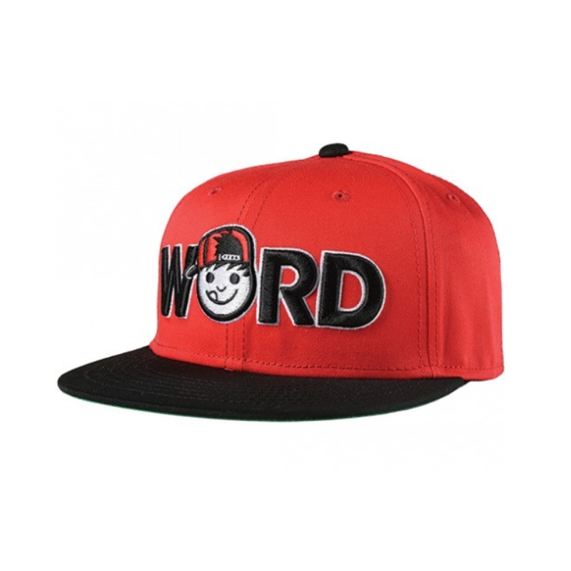 Gorra Neff Word rojo