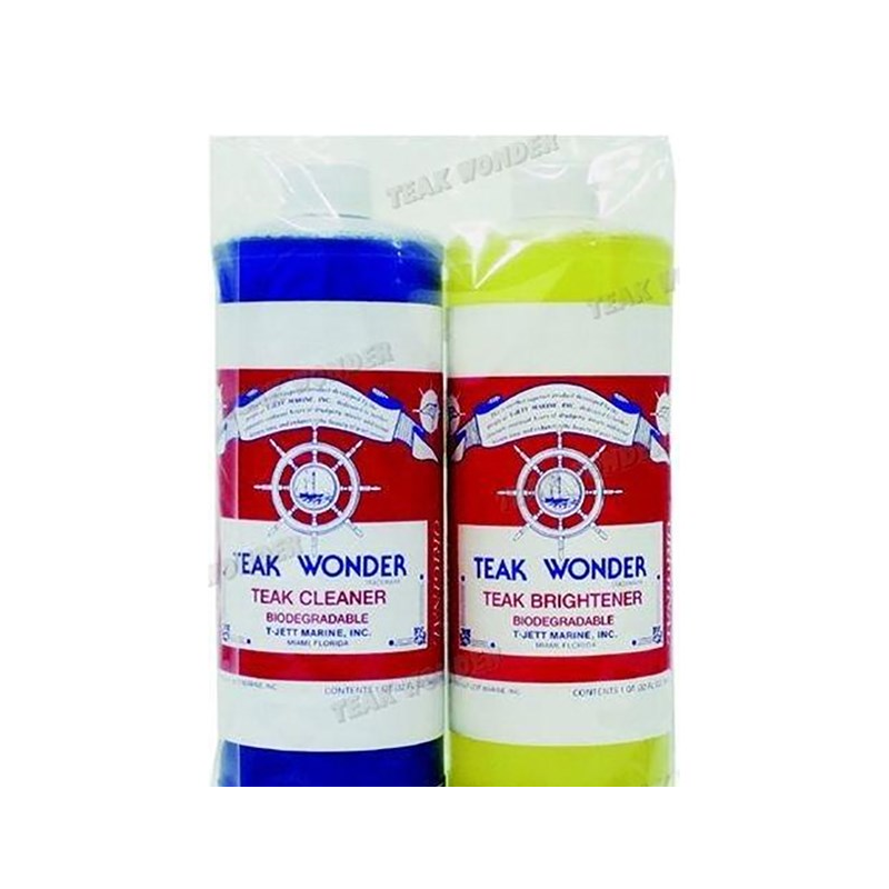 Set limpiador y abrillantador Barka Teak Wonder 2 x 950ml