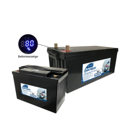 Pilas LiFe PO4 (Litio-Hierro-Fosfato) Power Buddy (  100Ah, 12V, 330x165x240mm (LxAxA), 12kg )