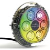 BluefinLED Piranha P6 CC colourchange 6 LED (2.500 lumen) 12V Ø 110x17,6mm