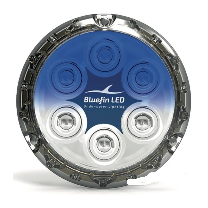 BluefinLED Piranha P12 12 LED (5.500 lúmenes) 12-24V Ø 110x17,6mm