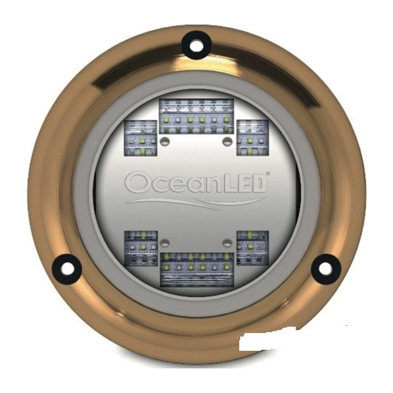 Serie Oceanled LED Sport - Ø 100x17mm Color de la luz azul noche, 9840 lumen, 9-32V