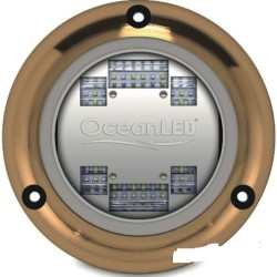 Serie Oceanled LED Sport - Ø 100x17mm Color de la luz blanco/azul, 3000 lúmenes, 12 V