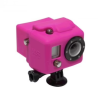 XSories Funda de silicona con capucha GoPro HD1 + 2 - rosa