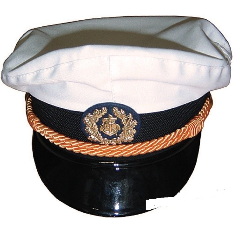 Gorra de capitán pro negro/blanco