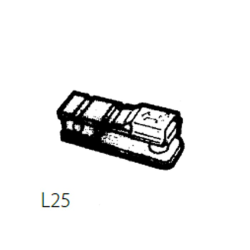 Conector Ultraflex L25 con rosca 10-32 UNF para C2 y C7