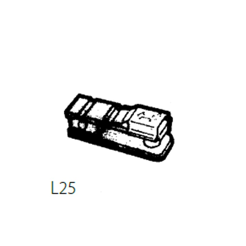 Conector Ultraflex L25 con rosca 10-32 UNF para C2 y C7