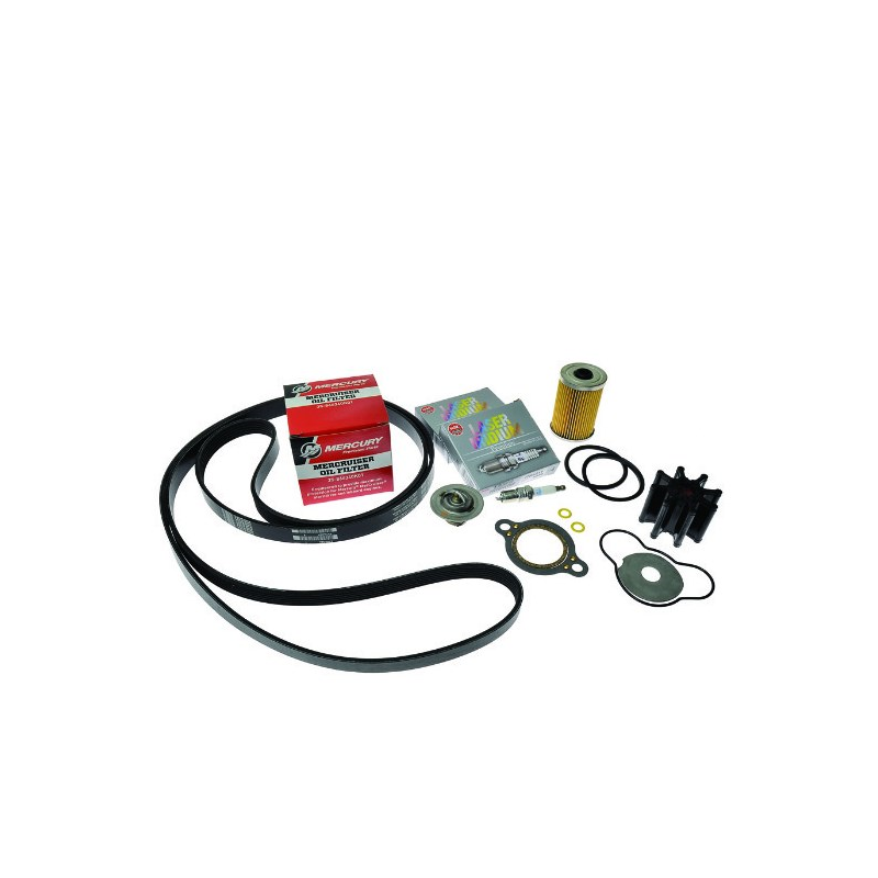 Mercruiser 5.0L, 5.7L, 6.2L (GM) MPI con Bravo drive Service Kit Kit Mantenimiento (2002 & newer) (8M0147069)