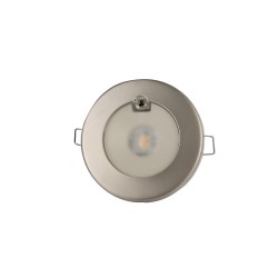 Plafón LED TED S / Acero inoxidable, satinado