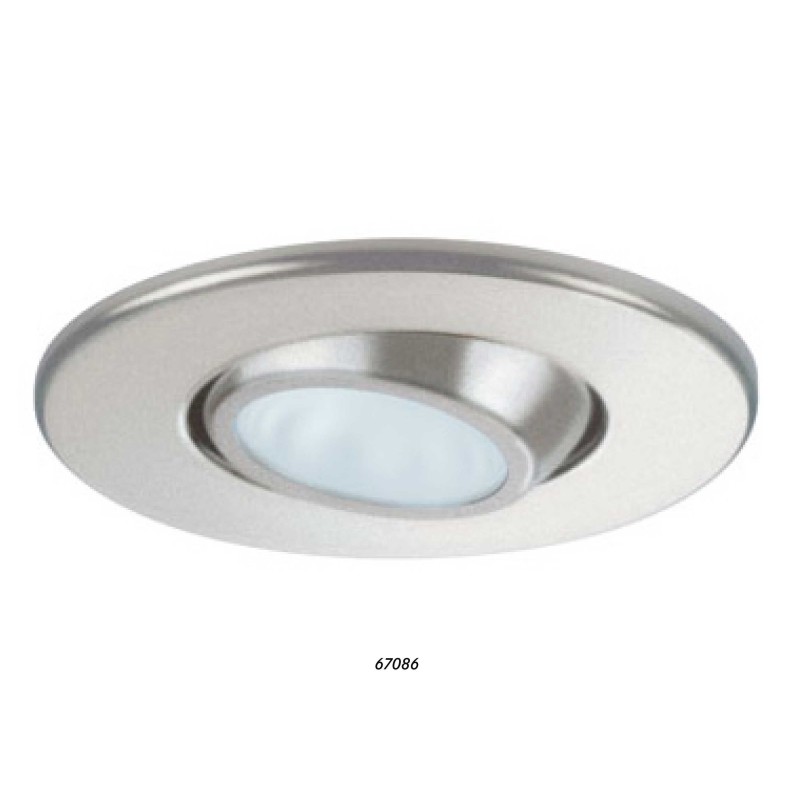 Plafón LED YOKO / acero inoxidable, satinado