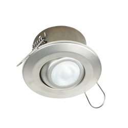 LUCILLE Plafón LED / Acero inoxidable, satinado