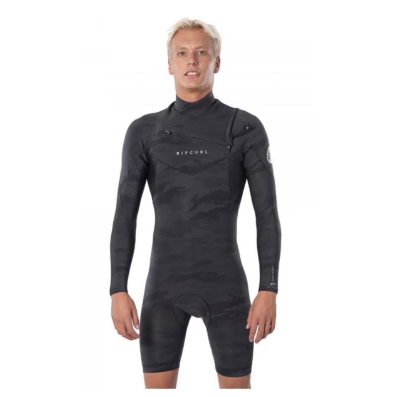 Rip Curl Dawn Patrol 2/2 Manga larga/pierna corta Neopreno con cremallera frontal