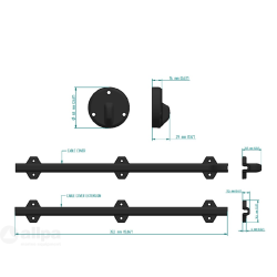 Cubrecables Zipwake