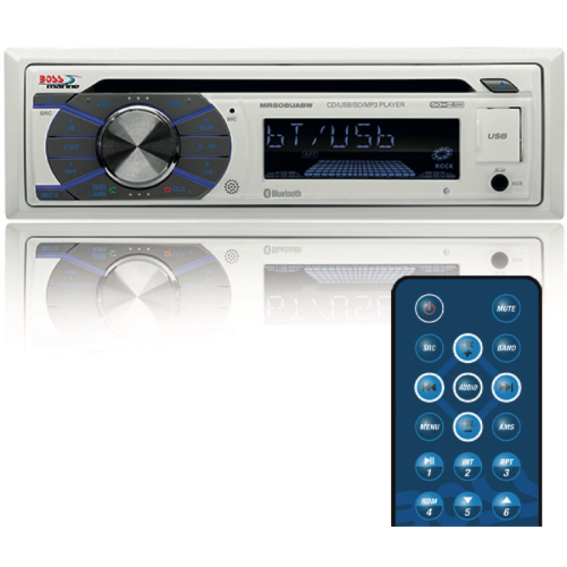 Boss Radio MR508UABW Radio/CD - 4 salidas x 50W