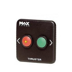 Maxpower Touch Panel Black negro para todas las hélices de proa Maxpower