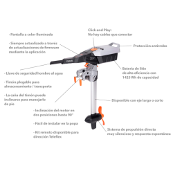 Motor fueraborda eléctrico Torqeedo Travel XP