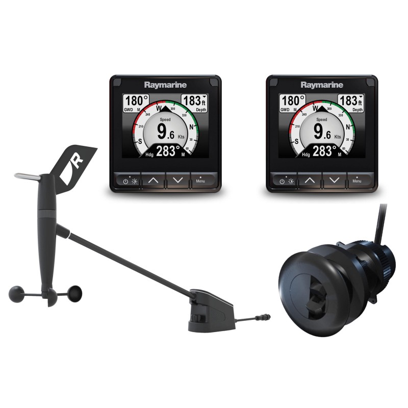 i70s instrumento multifunción incl. DST810 y RSW Sensor de viento inteligente / con cable - Raymarine