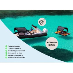 Bimini hinchable / talla S / negro