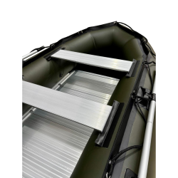 Embarcacion neumática OZEAM 300 con suelo completo de aluminio y quilla hinchable