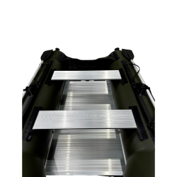 Embarcacion neumática OZEAM 300 con suelo completo de aluminio y quilla hinchable