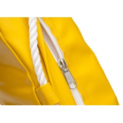 Aro salvavidas en forma de herradura / amarillo / incluye soporte y lámpara SOLAS