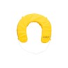 Aro salvavidas en forma de herradura / amarillo / incluye soporte y lámpara SOLAS