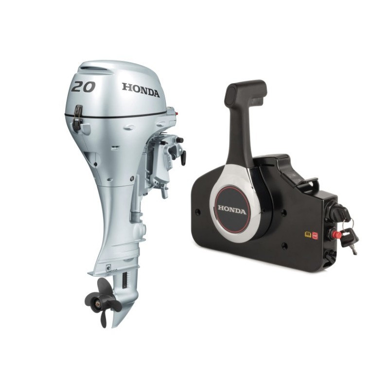 Motor fueraborda BF 20 SRU / eje corto / arranque eléctrico / control remoto