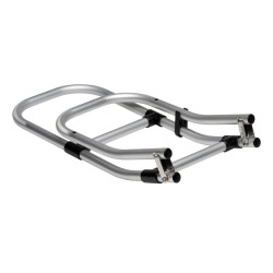 Escalera de baño para embarcación inflable / 3 peldaños / aluminio