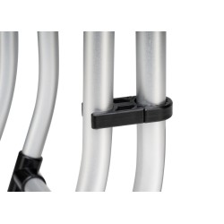 Escalera de baño para embarcación inflable / 3 peldaños / aluminio