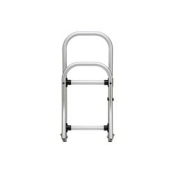 Escalera de baño para embarcación inflable / 3 peldaños / aluminio