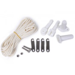 Vela solar BIMINI / blanca