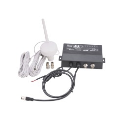 Transpondedor AIS SOTDMA iAISTX Plus con antena combinada GPS-AIS GV30