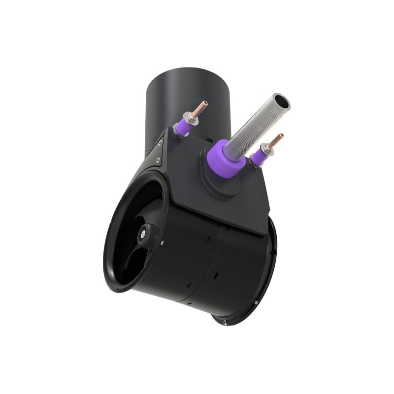 Propulsor de popa SX50S1 / 62 kg de empuje / 2,8 kW / espesor máximo del casco 150 mm