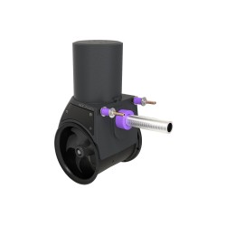 Propulsor de popa SX50S1 / 62 kg de empuje / 2,8 kW / espesor máximo del casco 150 mm