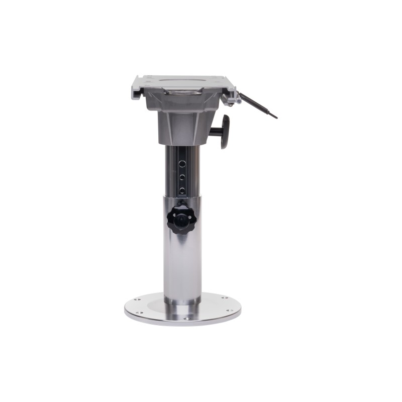 Base de silla/mesa regulable en altura, con fijación deslizante