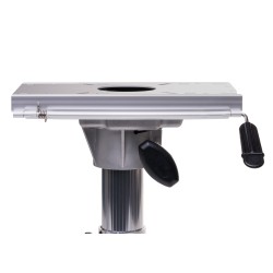 Base de silla/mesa regulable en altura, con fijación deslizante