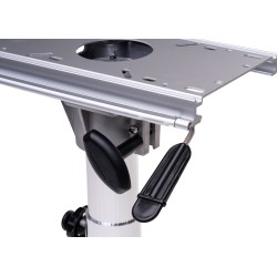 Base de silla/mesa regulable en altura, con fijación deslizante