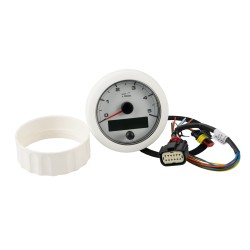 Tacómetro Oceanlink Master / 5000 rpm / 85 mm / blanco