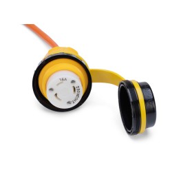 Enchufe NEMA a CEE / Cable PUR 3 x 2,5 mm2 / 1,0 m / con indicador de encendido