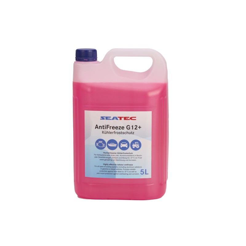 Anticongelante motor/radiador G12+ / 5 litros / para circuito de refrigeración interno